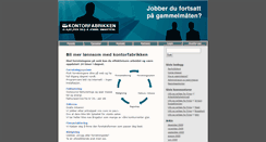 Desktop Screenshot of kontorfabrikken.no